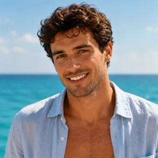 Luca Moretti, the yacht chef, from Last Summer at Sea